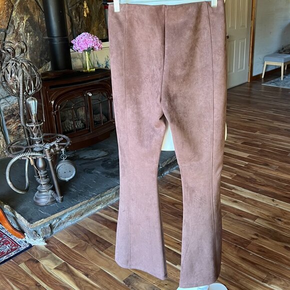 Cute Flared Velveteen Pants - Picture 3 of 3